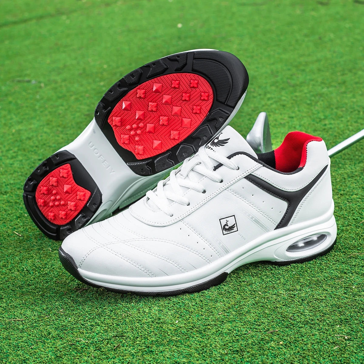 Men Golf Shoes Casual Breathable Waterproof Non-slip Golf Outdoor