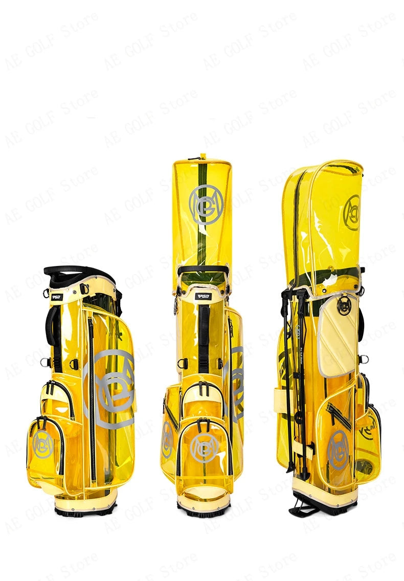 Golf Bag Women High Quality Waterproof Portable Club Case Lightweight Bright Transparent