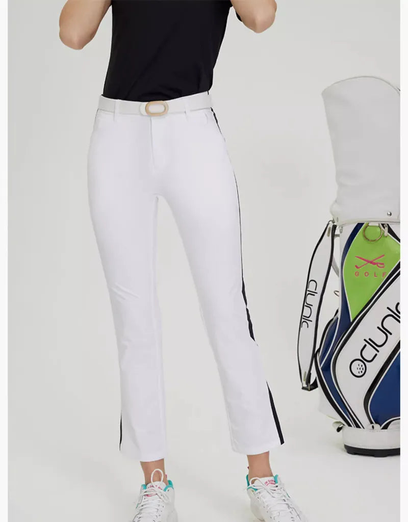 Women's Golf Wear Pants High Elastic Soft Trousers For Ladies Sports Clothing