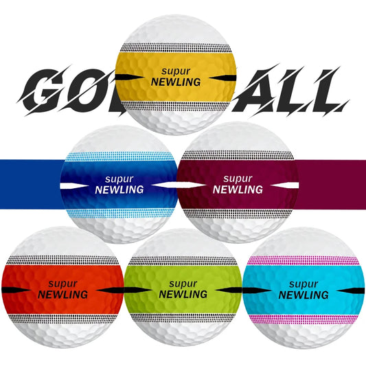 10pcs Golf Ball Three Layer Ball Outdoor Golf Balls