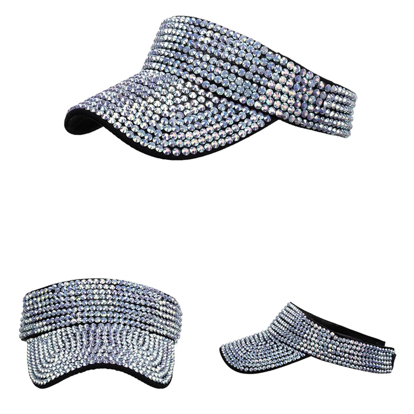 Golf Visor Women's Rhinestone Bling Bling Sun protection!