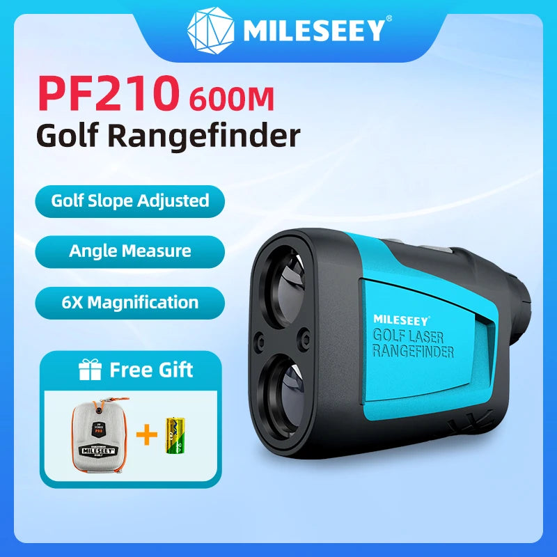 Golf Laser Rangefinder Measure 600M/Yard Distance Meter 6X Monocular For Golf / Sports / Hunting