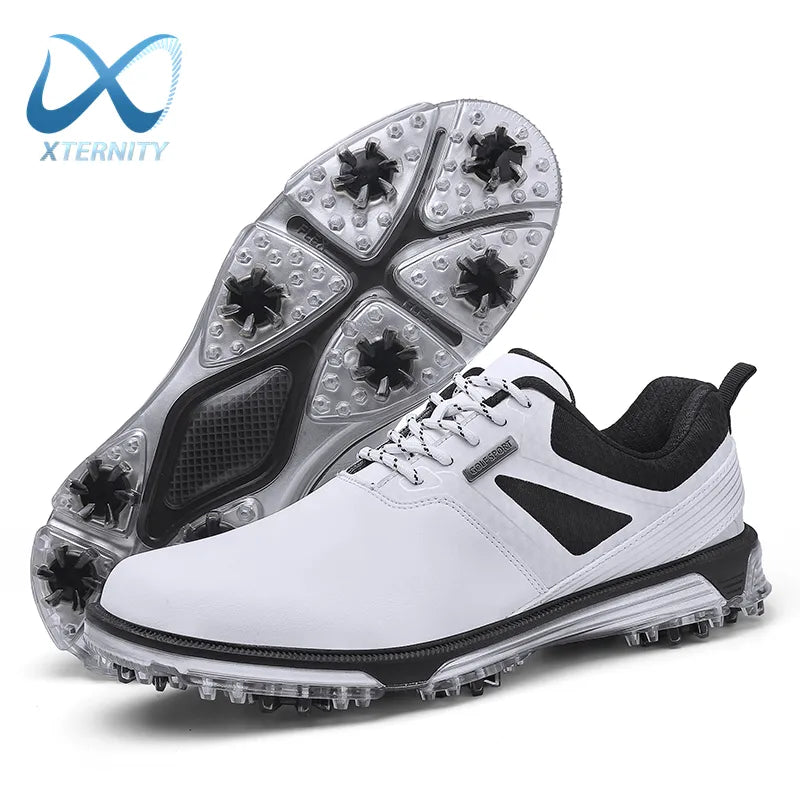 Leisure Golf Shoes Men Professional Lightweight Golfers Footwear Comfortable Non-Slip Luxury Shoes