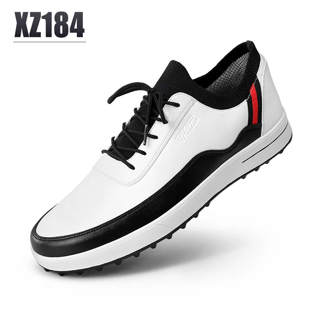 Golf Shoes Mens, Waterproof, Breathable, Casual-Shoes, Sports,Outdoor Style Golf-Sneakers