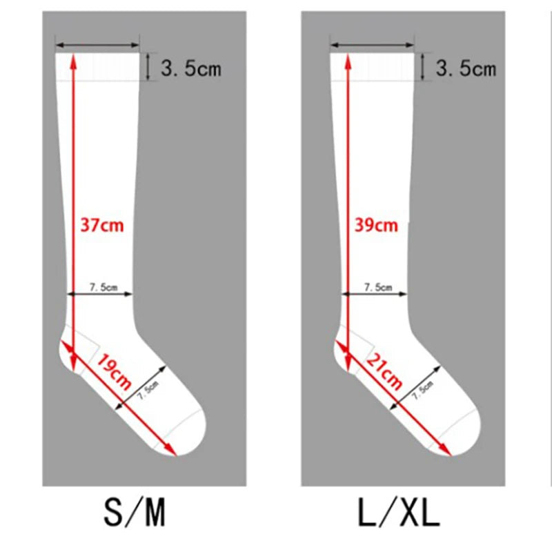 4 Pairs Compression Socks for Women Medical Varicose Veins Socks Pregnancy Socks Men Sports Socks