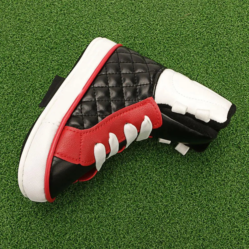 Leather Golf Shoe Putter Cover Club Accessories.