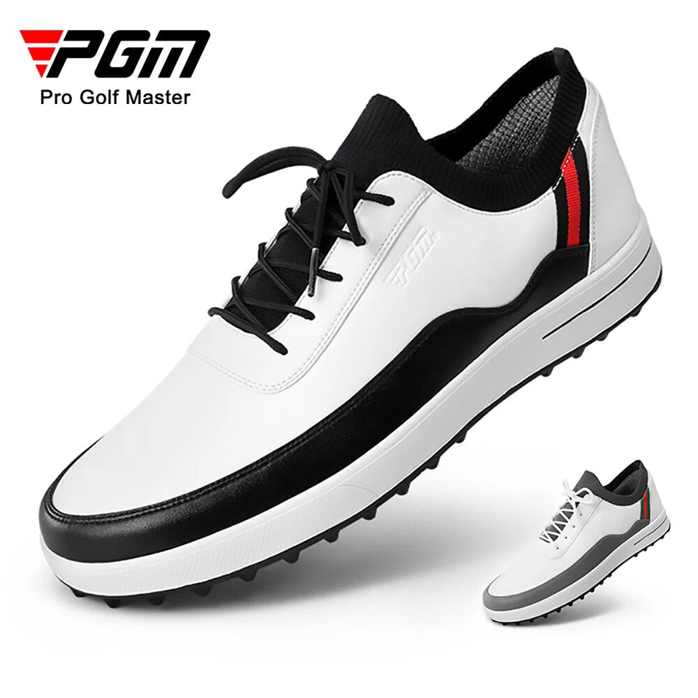 Golf Shoes Mens, Waterproof, Breathable, Casual-Shoes, Sports,Outdoor Style Golf-Sneakers