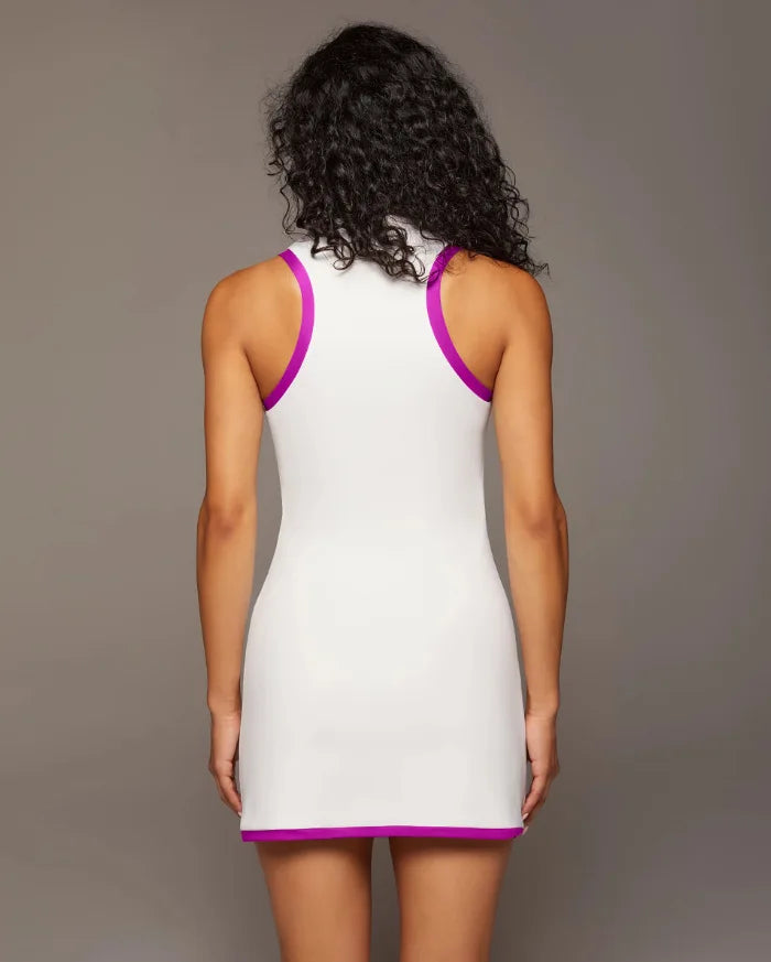 Womens Golf Wear Sport Sleeveless Above Knee Length Tennis Dress