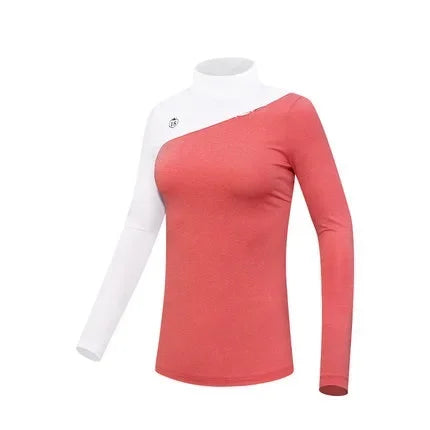 Golf Ladies Long Sleeved  Shirts for Women Golf Shirts Female Stretch Sports Tops