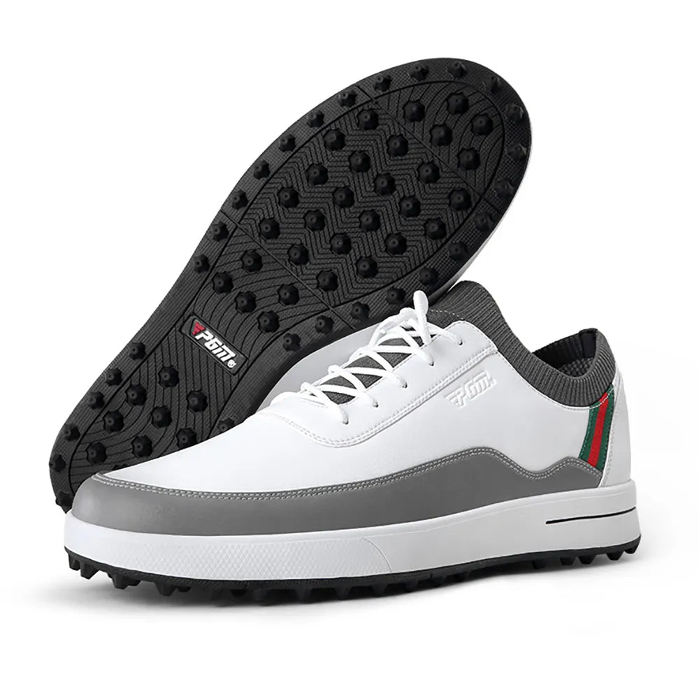 Golf Shoes Mens, Waterproof, Breathable, Casual-Shoes, Sports,Outdoor Style Golf-Sneakers