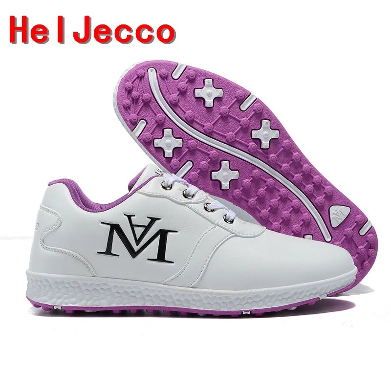 Woman Golf Shoes Professional Breathable Sports Shoes Comfortable Non Slip Lady Golfing Sneakers