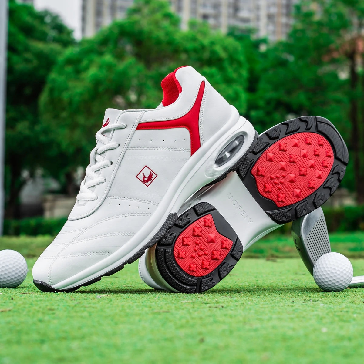 Men Golf Shoes Casual Breathable Waterproof Non-slip Golf Outdoor