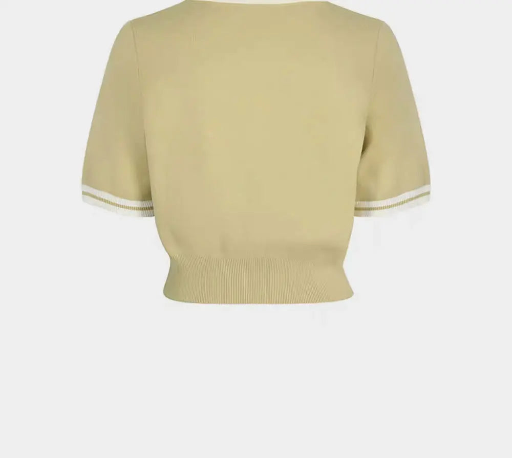 Women's Golf Knitted Shirt, Spring/Summer Women's Knitted Sports T-shirt, Comfortable, Breathable