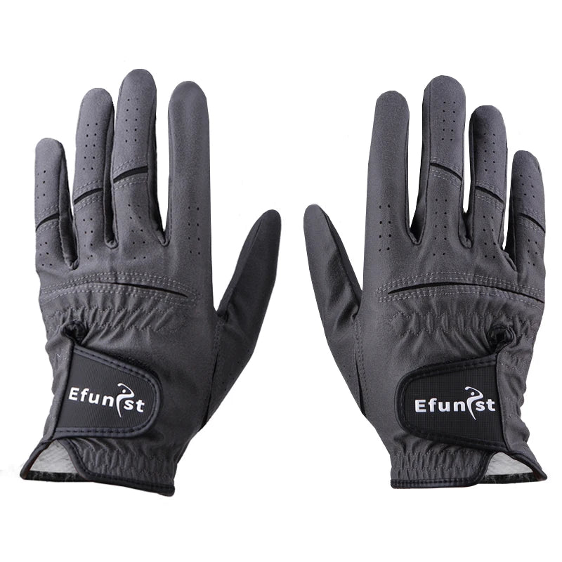 Golf Gloves Men's Glove Left/Right Hand 2 color Soft Breathable Gloves