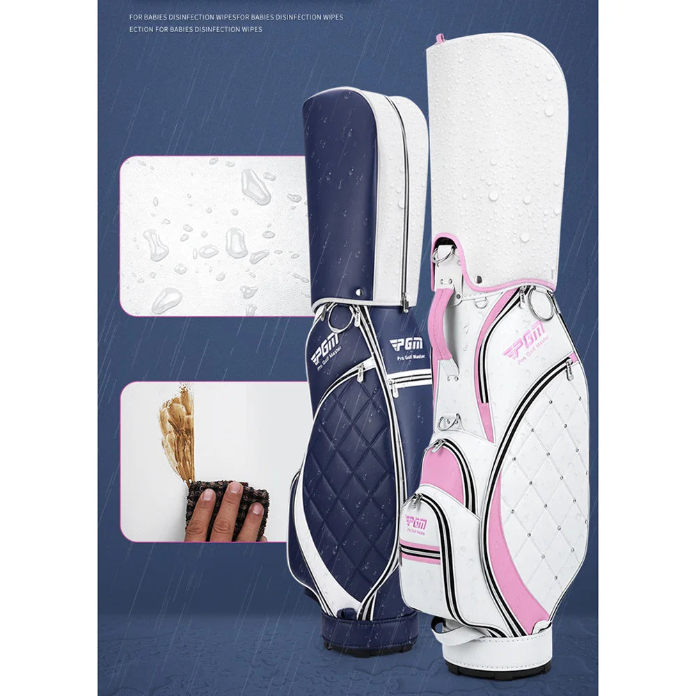 Women Golf Stand Bag Portable Thickened Waterproof Cloth Bag Wear Resistant High Quality