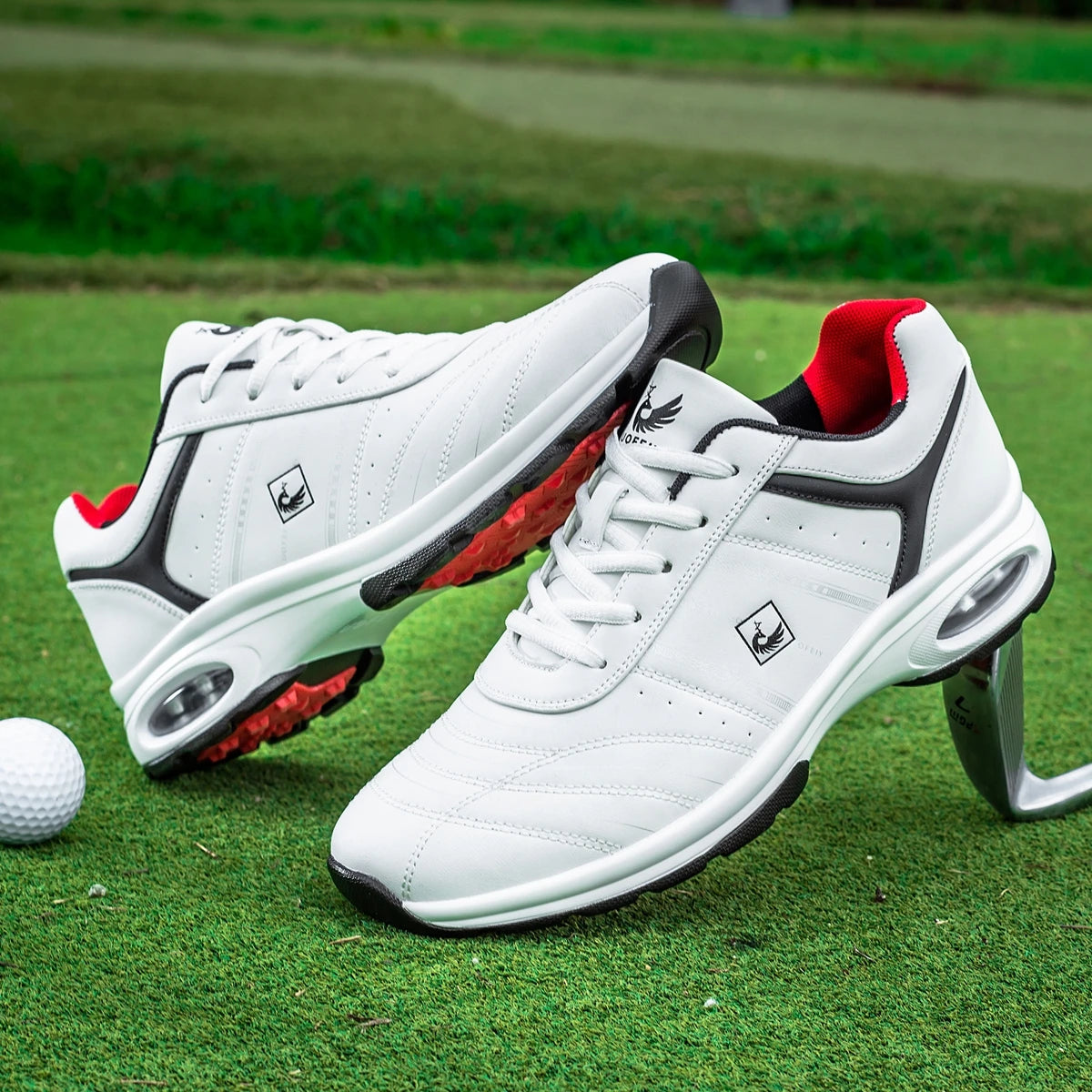 Men Golf Shoes Casual Breathable Waterproof Non-slip Golf Outdoor
