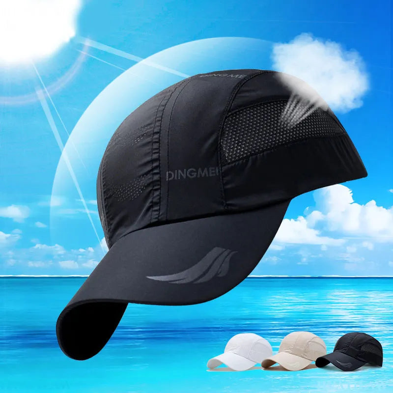 Sport Golf, Sports, Quick Dry, Unisex Cap, Sun Protection.