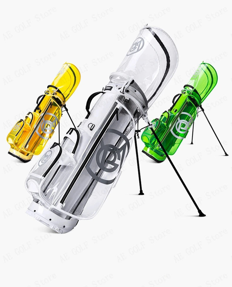 Golf Bag Women High Quality Waterproof Portable Club Case Lightweight Bright Transparent