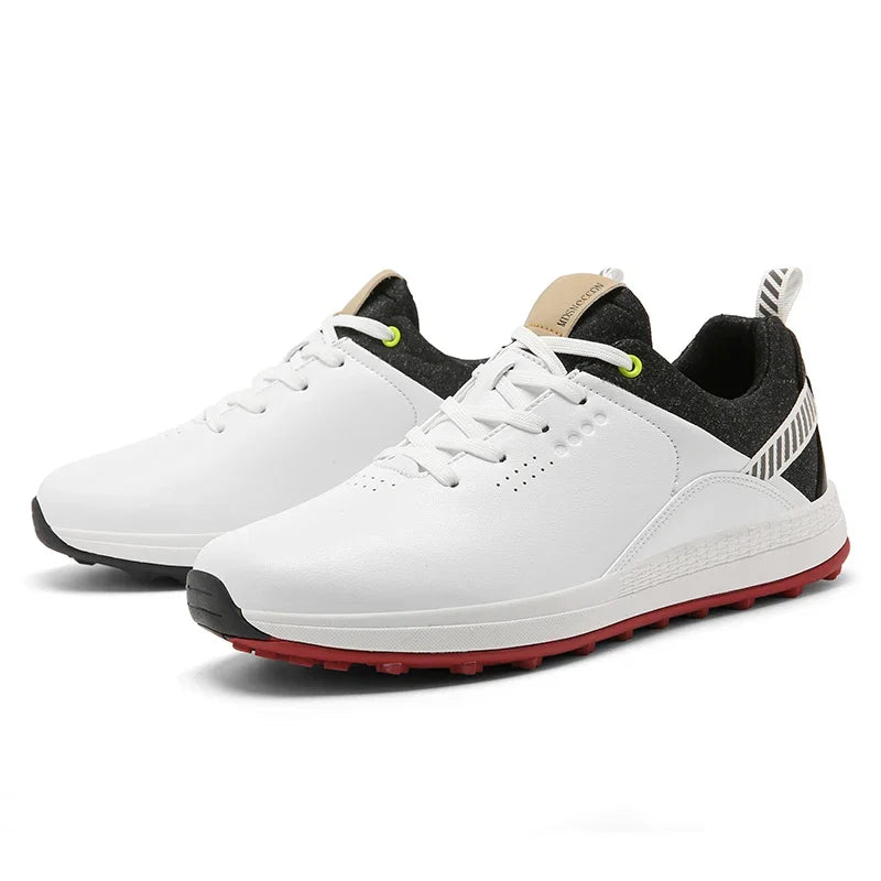 Golf Shoes Mens Professional Waterproof Sport Sneakers Comfortable Walking, Golf Shoes