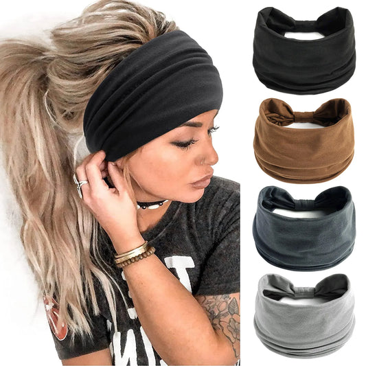 Wide Headbands for Women Stylish Hairbands Sport Accessories.