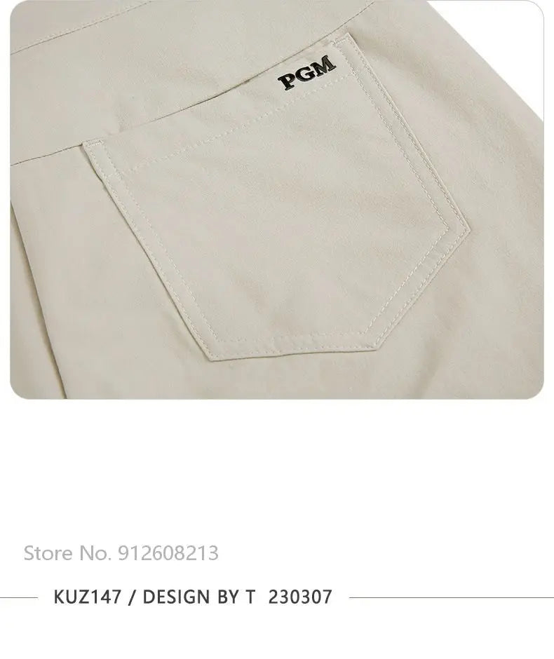 Summer Women Sports Trousers Elastic Split Golf Pants Lady High Waist Breathable Ankle Length Trousers XS-XL