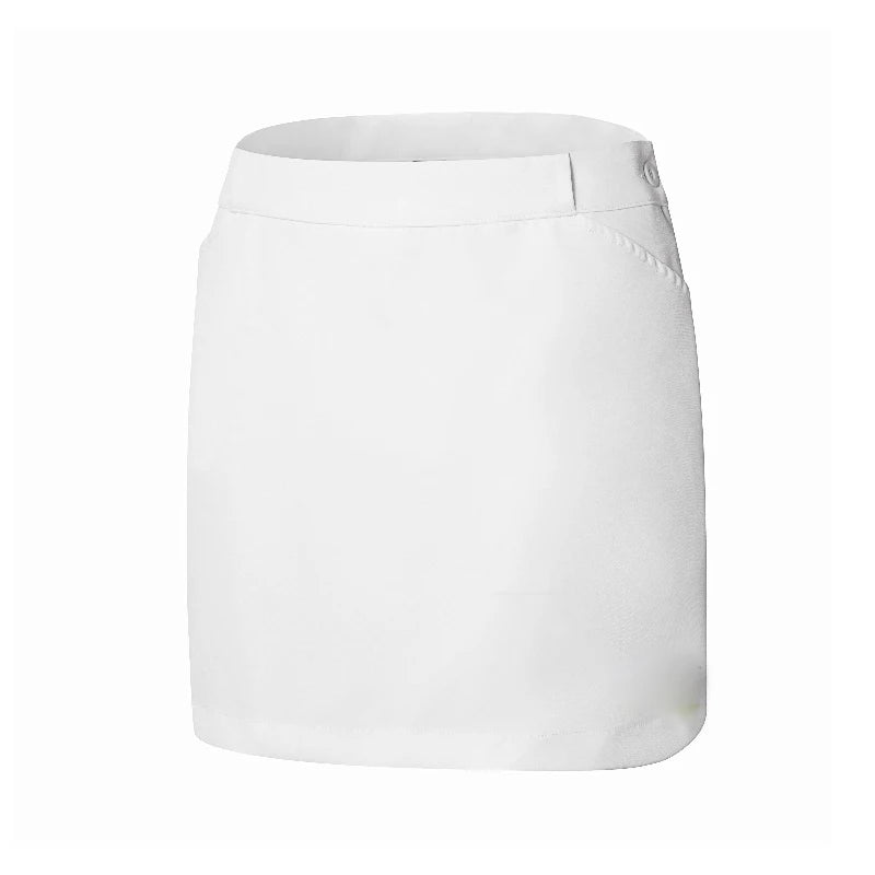 Golf Solid Color Breathable Sports Summer Short Skirt ﻿/ Skort