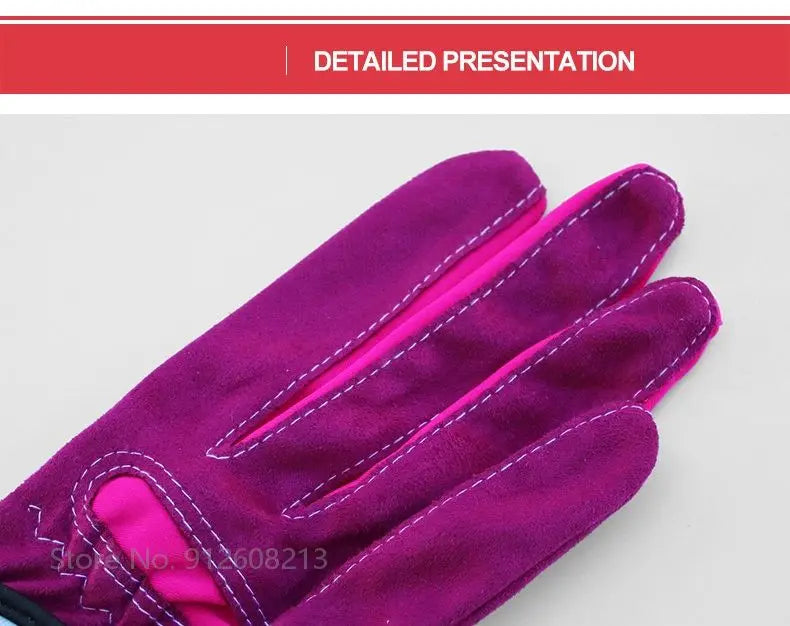 1 Pair Women Breathable Soft Golf Gloves Ladies Anti-slip Left / Right  Hand Anti-Sweat Golf Gloves