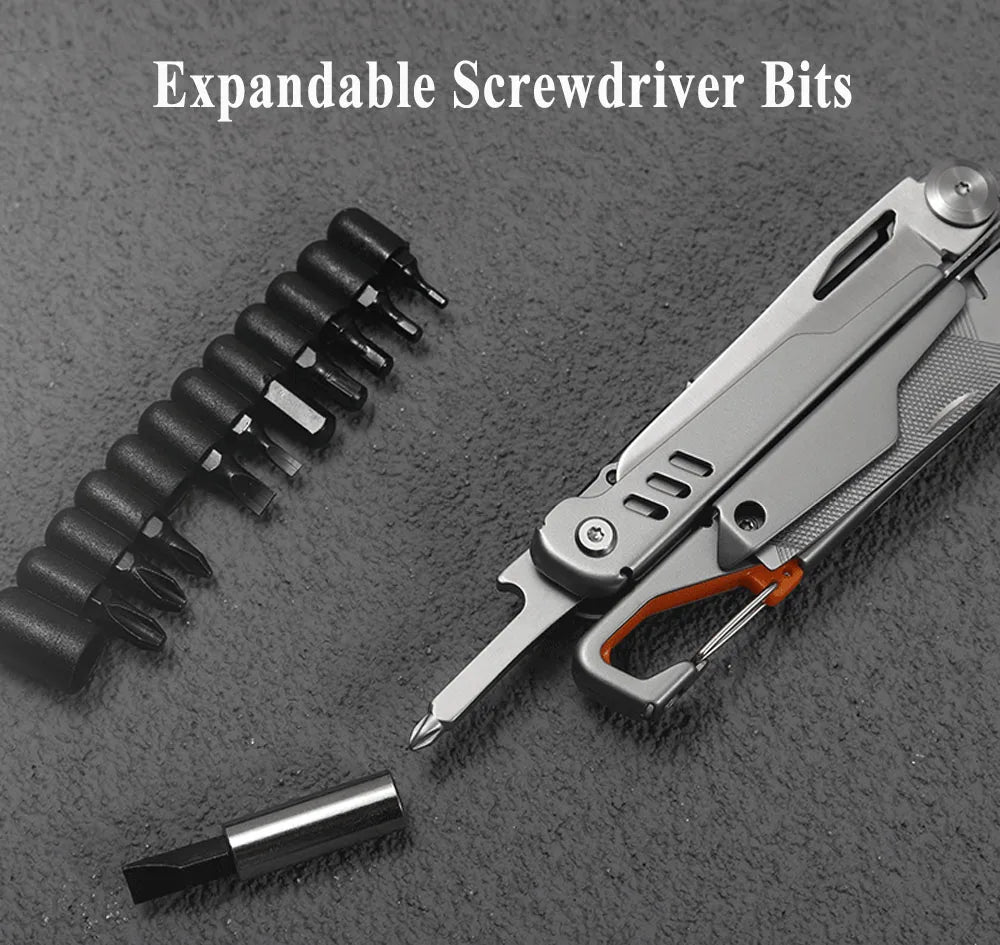 440 Steel Folding Knife Pliers 5Cr15Mov High Hardness Multi-tool Outdoor Survival Camping Pocket Knife EDC Jackknife Hand Tools