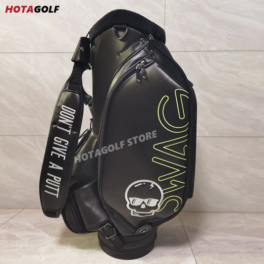 Golf Bag Fashion Skull Embroidered Golf Bag Golf Caddy Bag