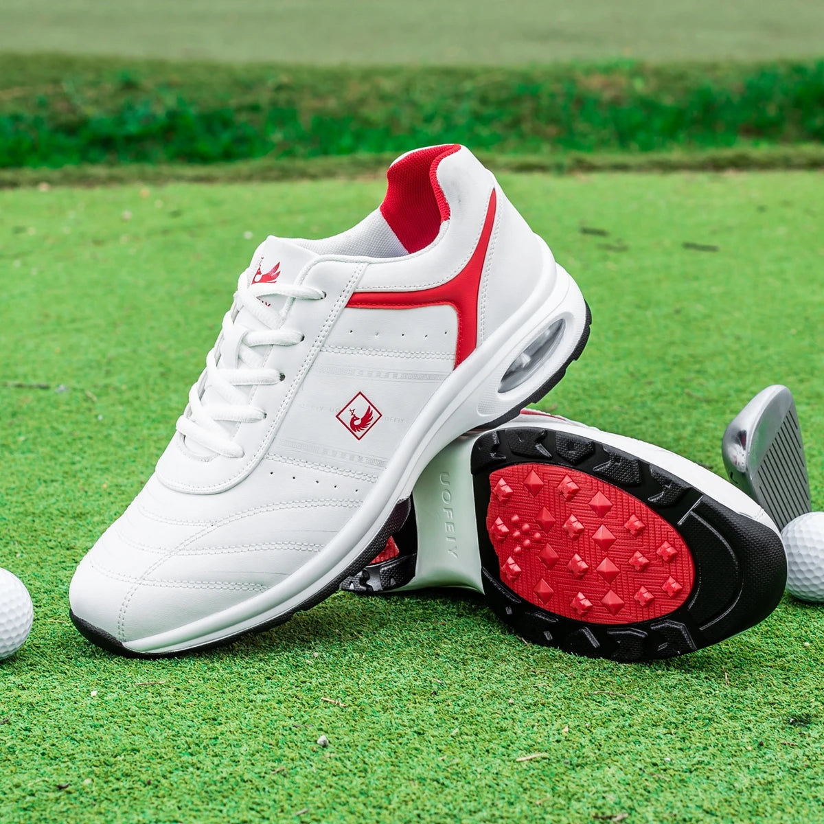 Men Golf Shoes Casual Breathable Waterproof Non-slip Golf Outdoor