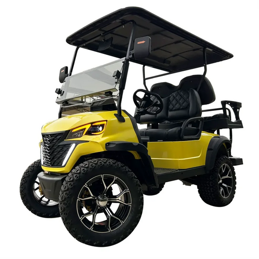 Best Price Lithium Battery Golf Car 48V Adults Scooter Solar Panels Powered 4 6 Seater Off Road Beach Buggy Electric Golf Cart