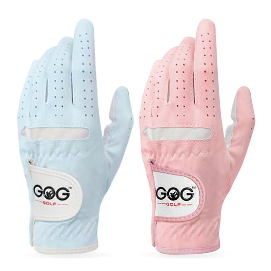 Golf Gloves Professional Breathable soft Fabric For Women Left And Right Hand