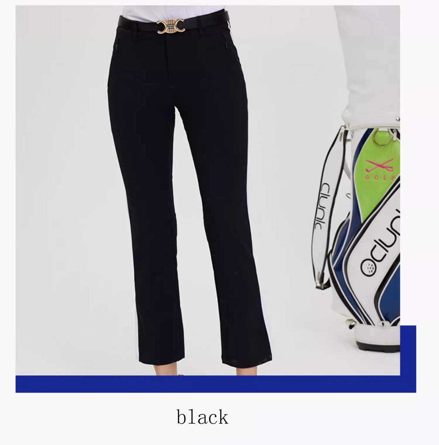 Women's Golf Wear Pants High Elastic Soft Trousers For Ladies Sports Clothing