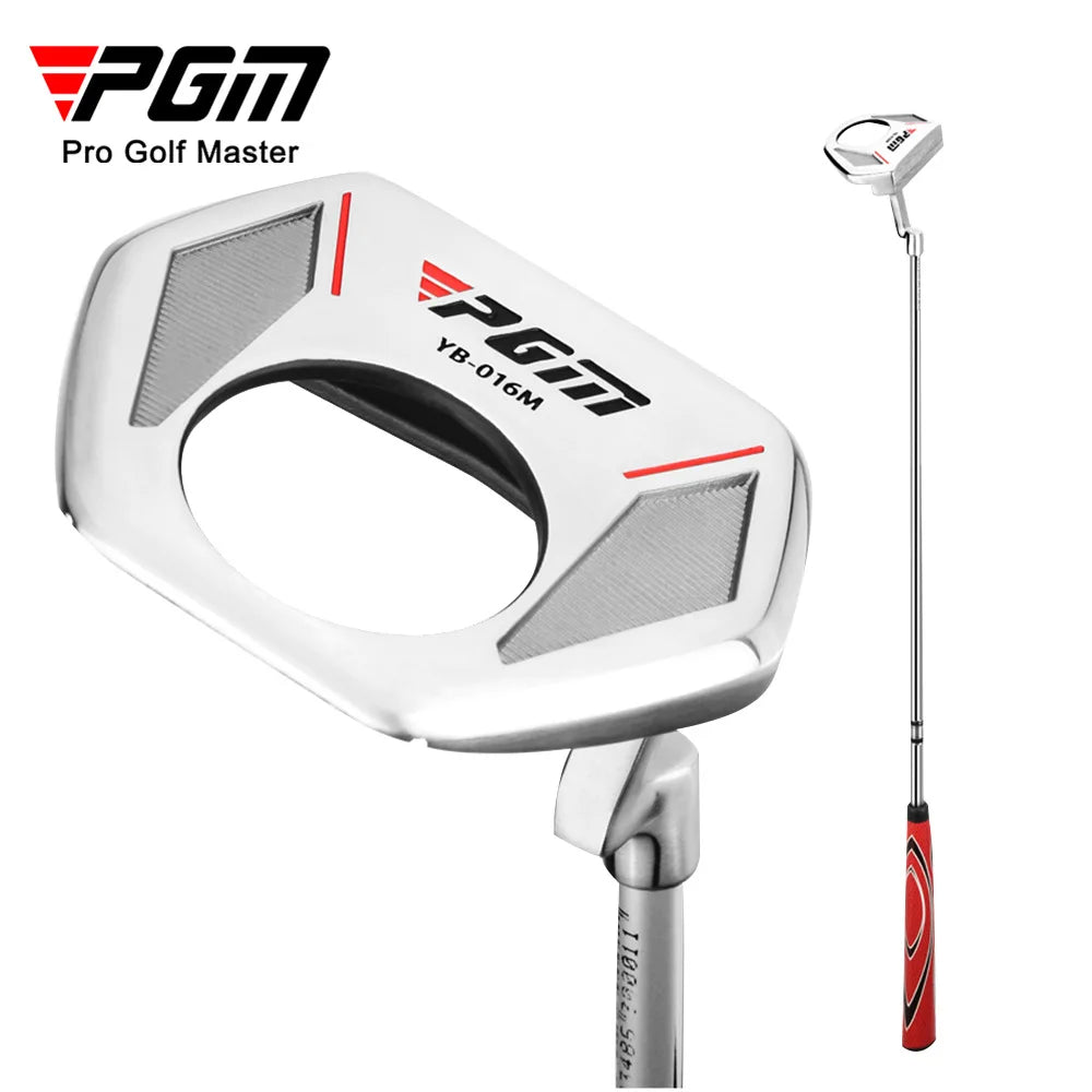 Golf Club Golf Putter Stainless Steel Low Center of Gravity Club With Ball Pickup Feature.