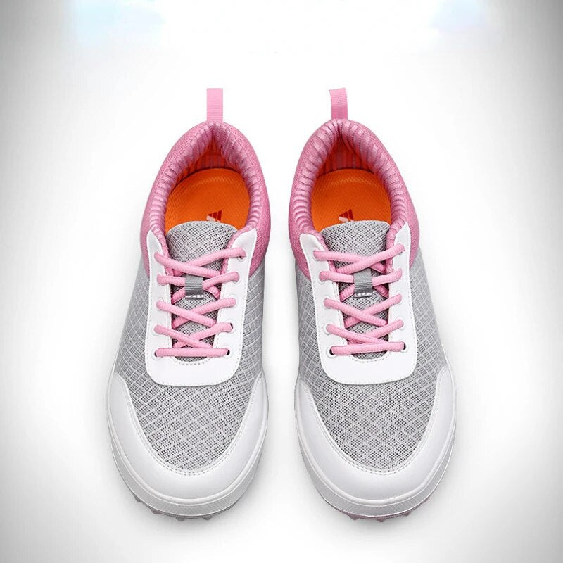 Womens Golf Shoes Anti-slip Breathable Golf Sneakers Ladies Outdoor Sports Leisure Trainers