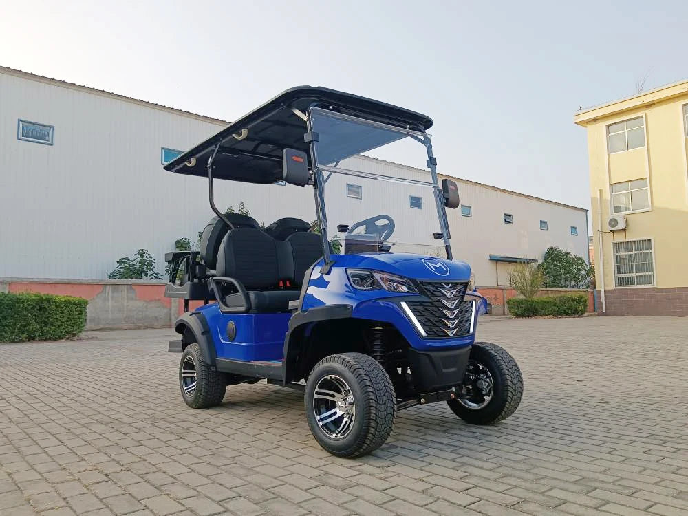 Electric Powerful Lifted 4 kw /5 kw  Golf Cart 60V 72V Lithium Battery 4 / 6 Seater Electric Golf Cart