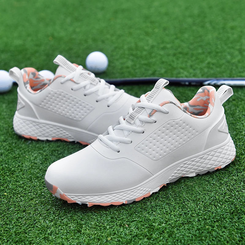 Womens Golf Shoes Waterproof Sports Shoes, Golf Comfortable Walking Golfing Footwear