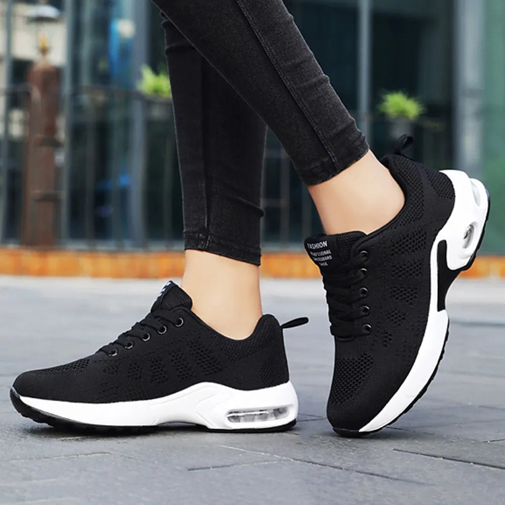 2023 Women Sport Shoes Fashion Sneakers, All Season, Comfortable Breathable Running Shoes.