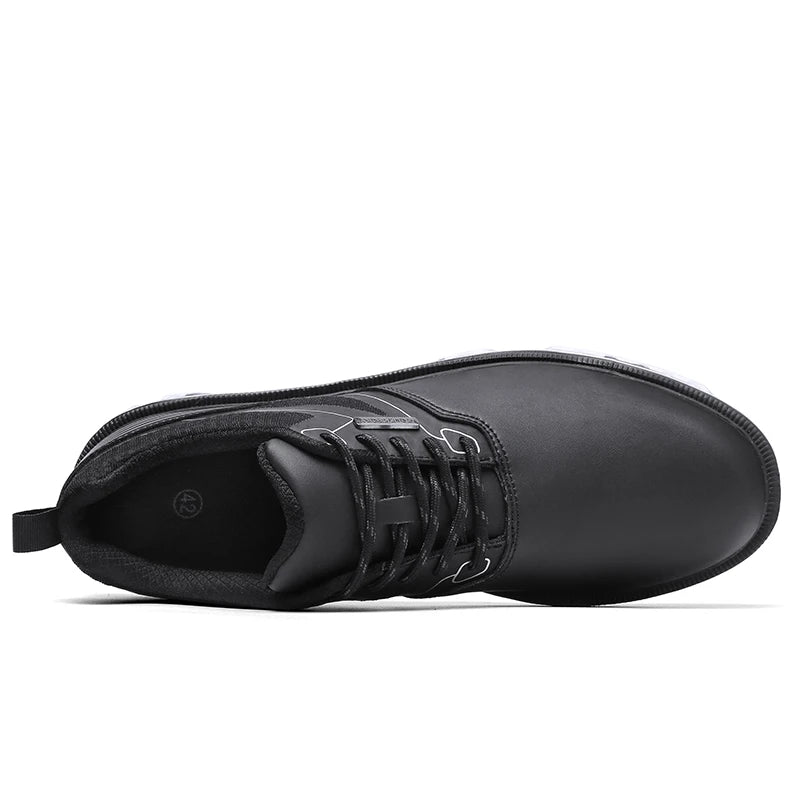 Waterproof Golf Shoes Mens High Quality Leather Professional Outdoor Golfing Sneakers