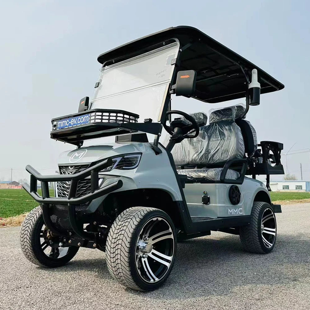 Electric Powerful Lifted 4 kw /5 kw  Golf Cart 60V 72V Lithium Battery 4 / 6 Seater Electric Golf Cart