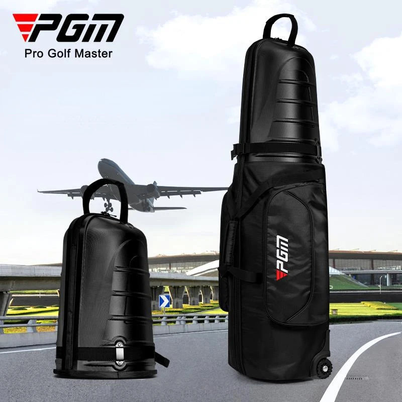 Golf Aviation Golf Club Travel Bag Men / Women Hard Shell Anti Crash Aircraft Roller Travel Bag