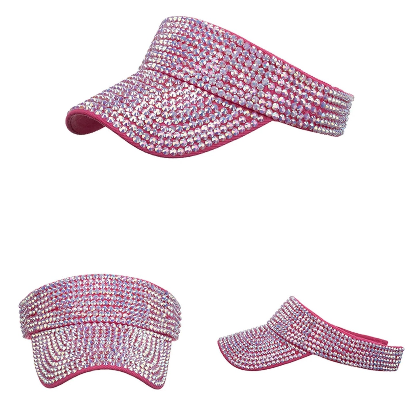 Golf Visor Women's Rhinestone Bling Bling Sun protection!