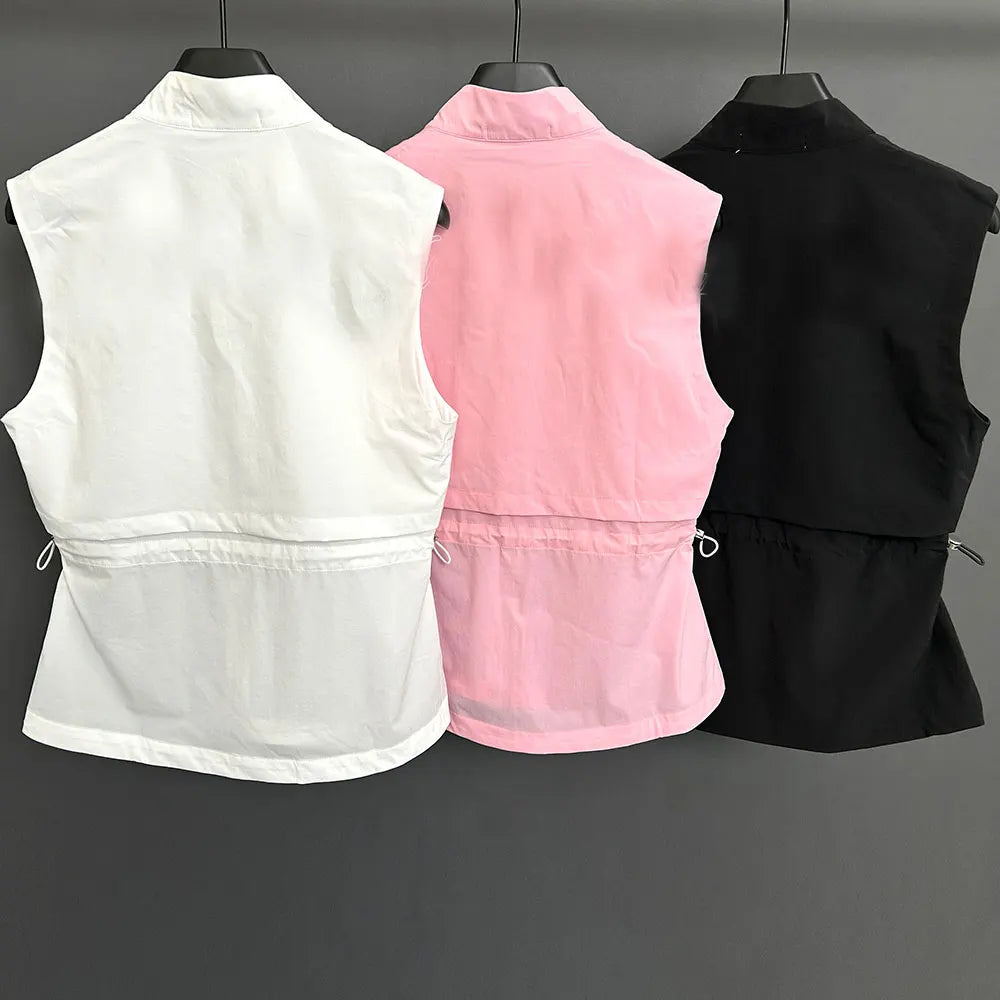 Women's Golf Spring Thin Vest, Comfortable, Breathable