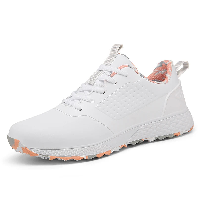 Womens Golf Shoes Waterproof Sports Shoes, Golf Comfortable Walking Golfing Footwear