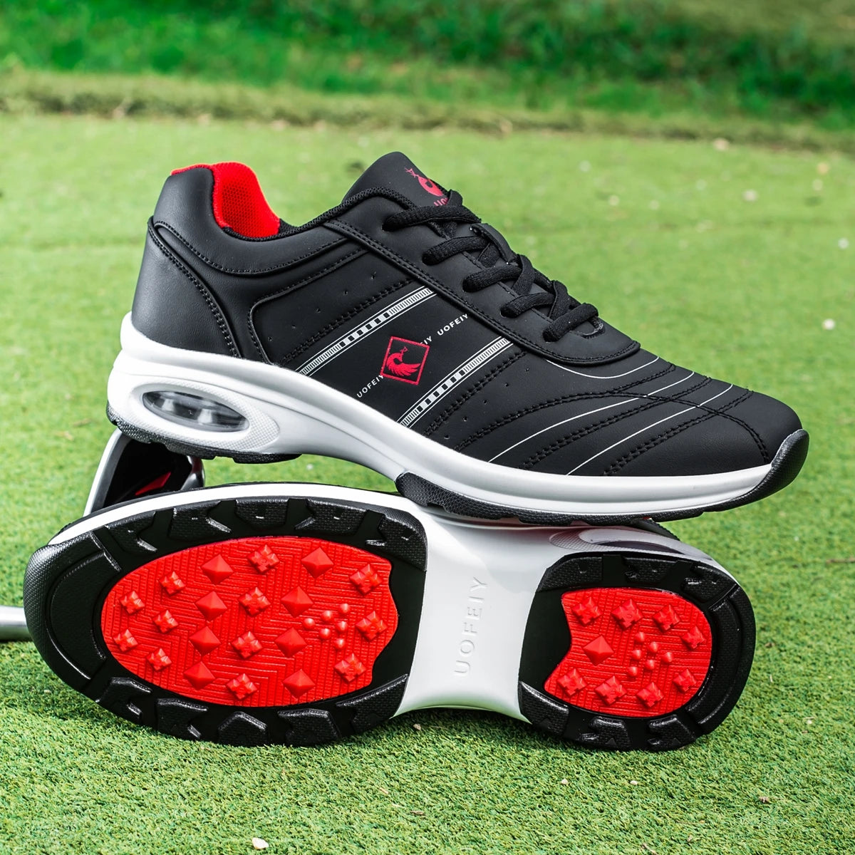 Men Golf Shoes Casual Breathable Waterproof Non-slip Golf Outdoor