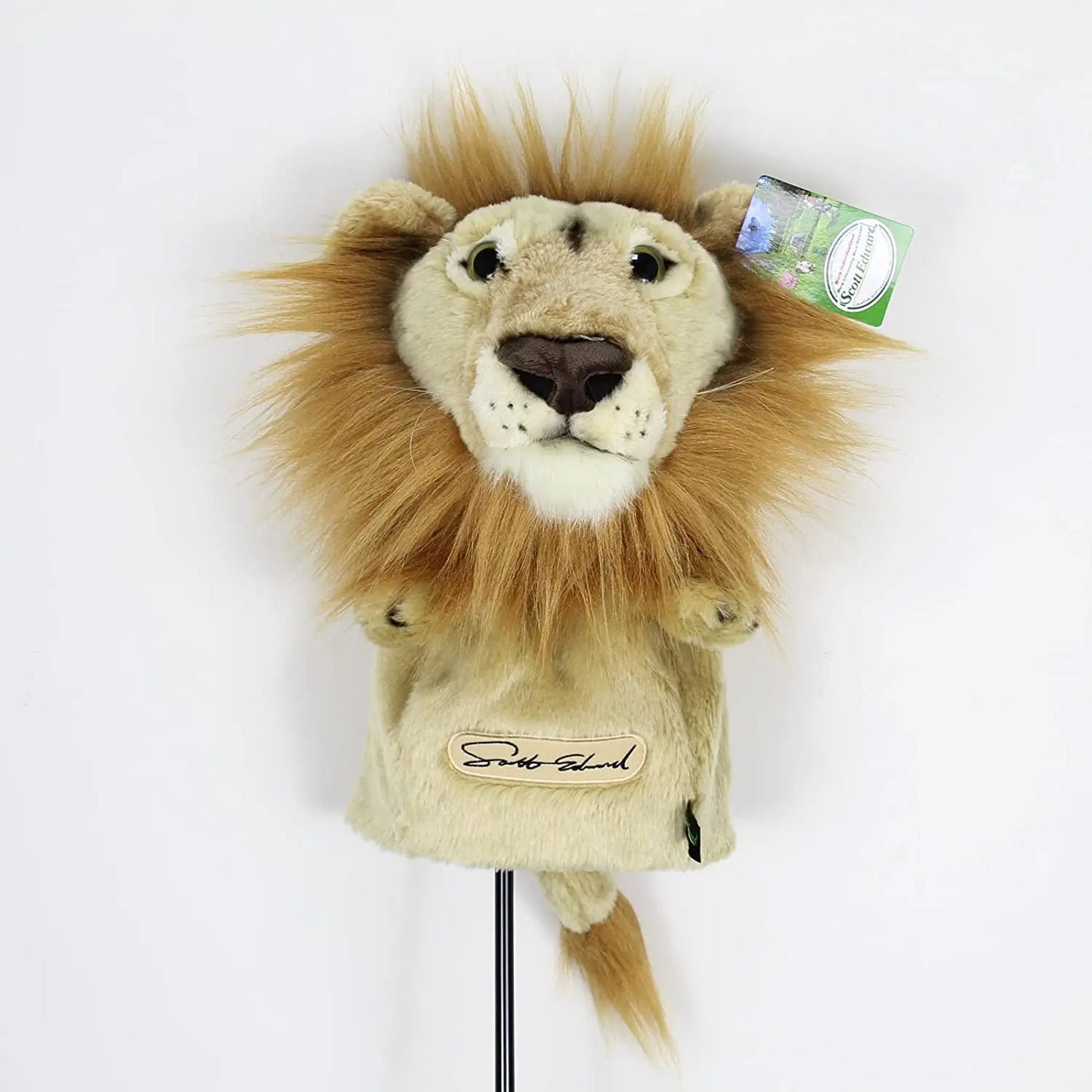 Animal Golf Driver Wood Covers, Fits Drivers , Lovely Lion, Fun and Functional